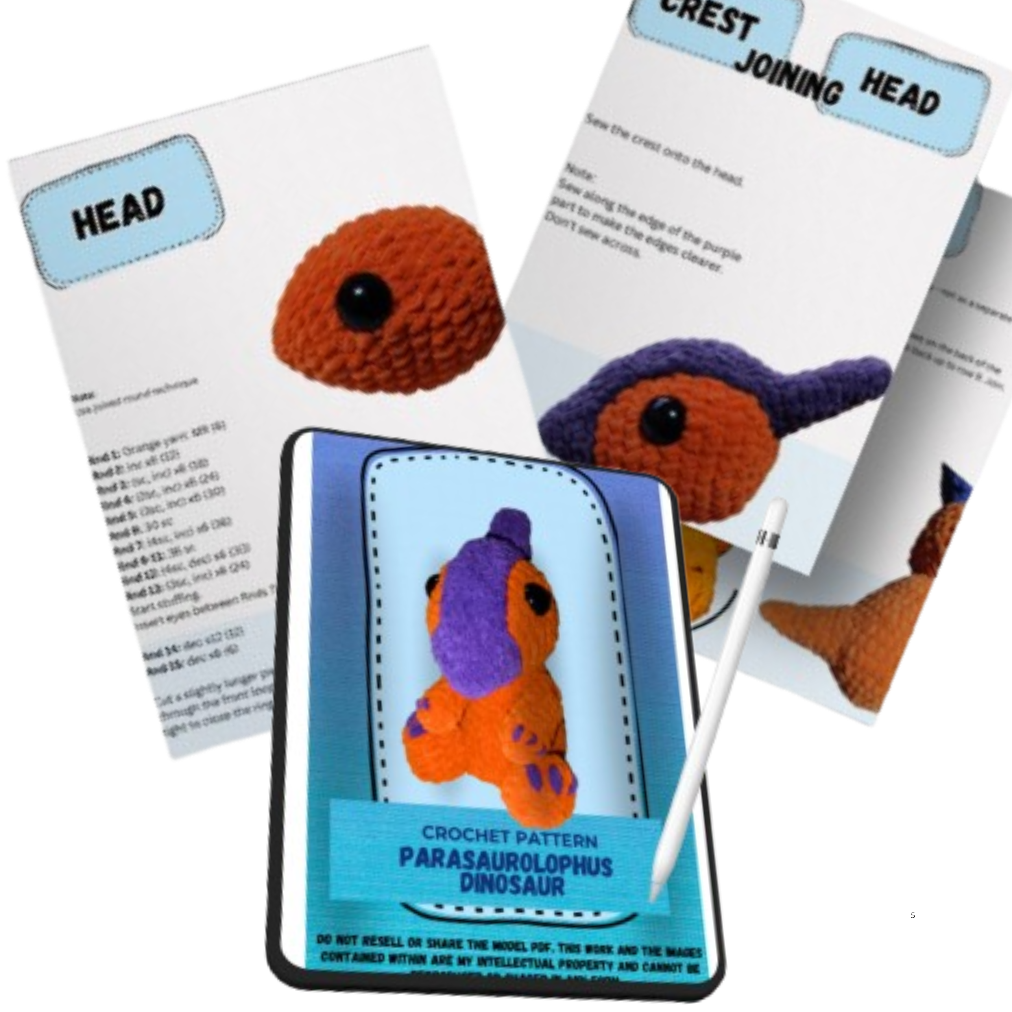Dinosaur Fantasy Pattern Bundle