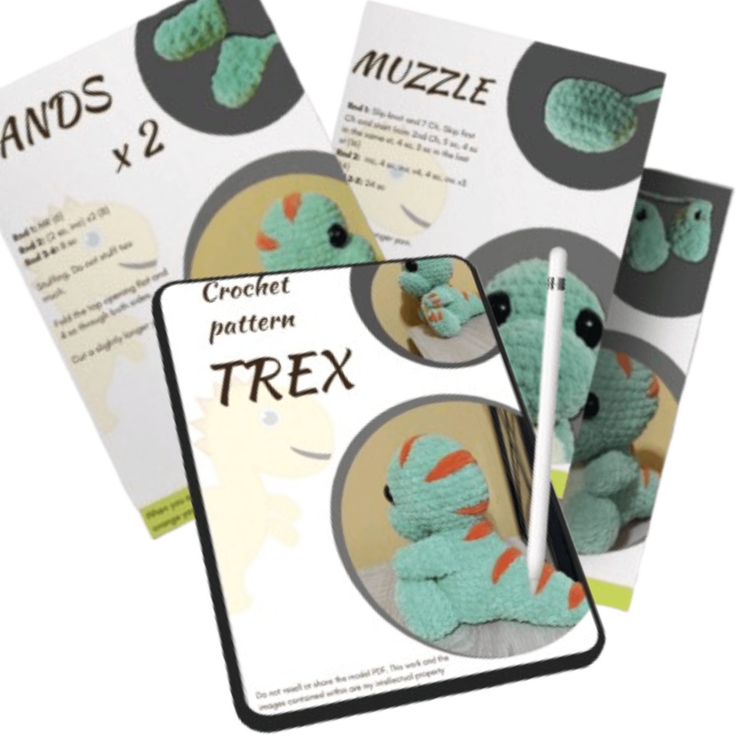 Dinosaur Fantasy Pattern Bundle